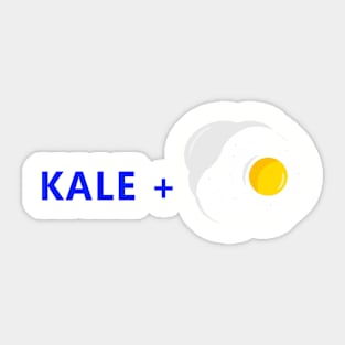 Kale + Egg Sticker